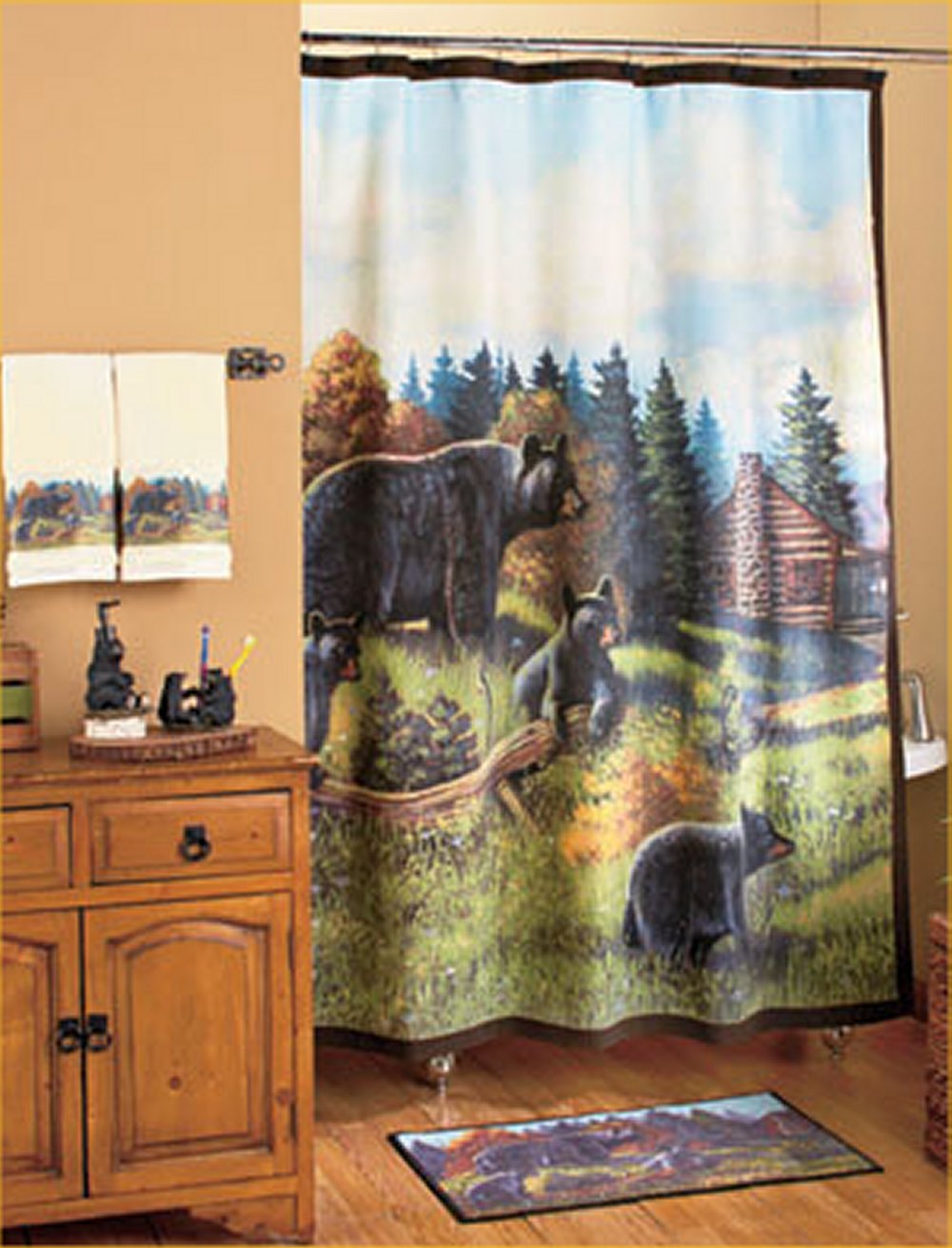 Bear Bathroom Decor - Image result for bear themed bathroom | Bear ...
