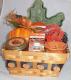 Fragrence Gift Basket Pumpkin Spice Home Candle Oils Leaf Candy Dish Cookie Cutt