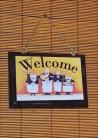 Fat Chef Welcome Sign